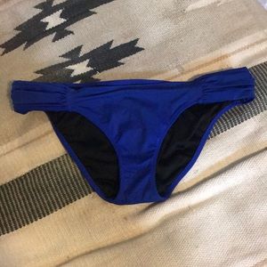 Blue VS bikini bottoms